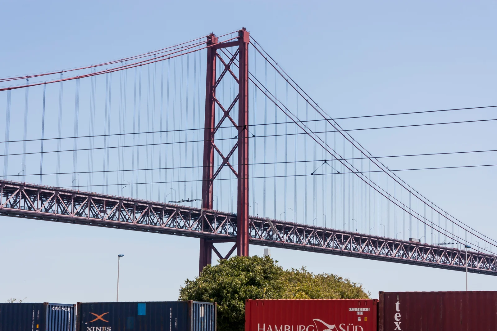 Puente 25 de Abril sobre el Tajo.